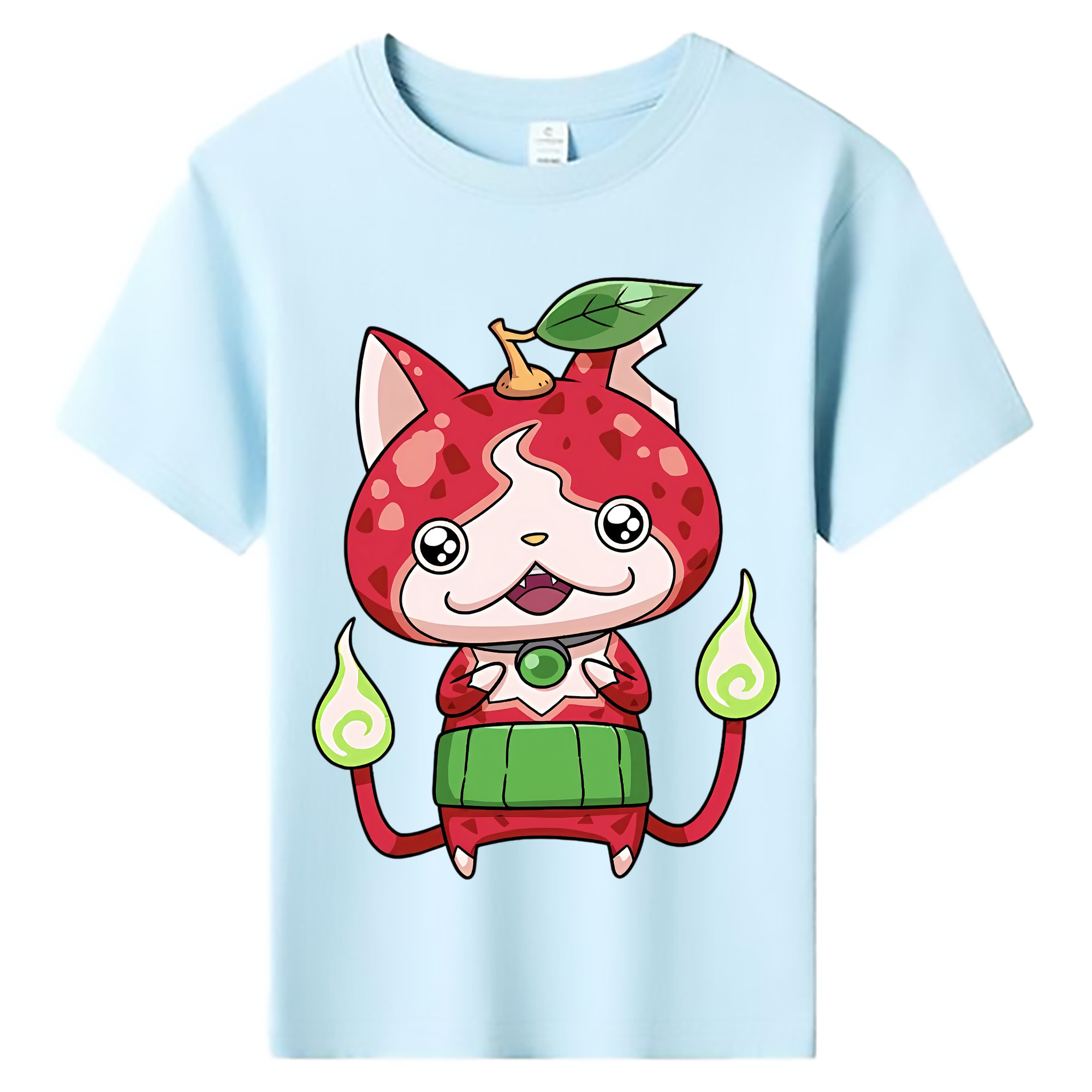 （画像用） 妖怪ウォッチ Yo-kai Watch 綿100％キッズTシャツ（フロントプリント）